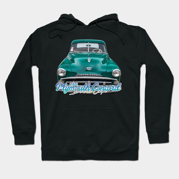 1951 Plymouth Concord Business Coupe Hoodie by Gestalt Imagery